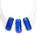 Blue Trio necklace