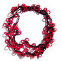 Red Minirings necklace