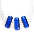 Collana Trio blu