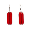 Red Mono earrings